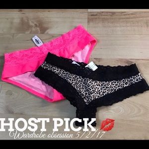 ✨Host pick!✨Wardrobe Obsession - VS pantie bundle