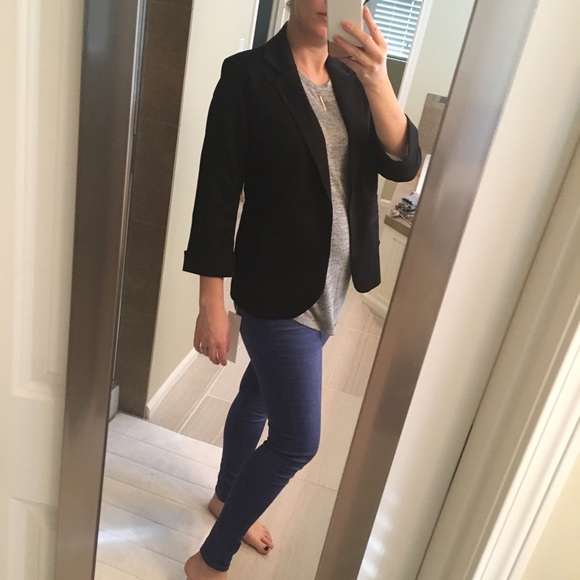 Black boyfriend blazer - Picture 4 of 8