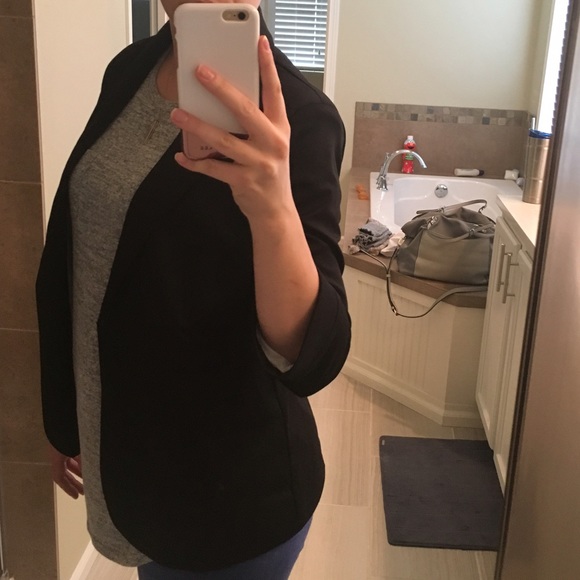 Black boyfriend blazer - Picture 5 of 8