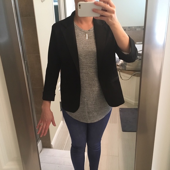 Black boyfriend blazer - Picture 6 of 8