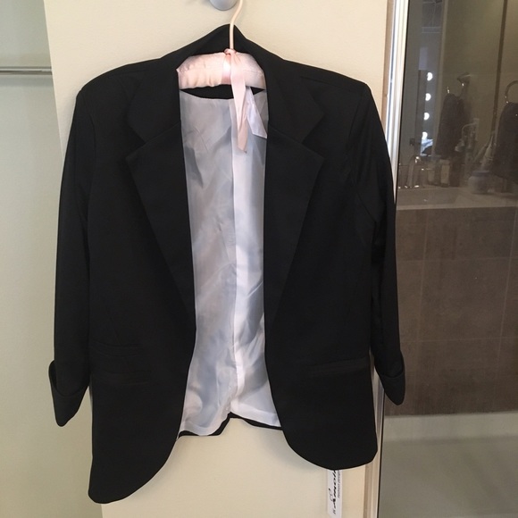 Black boyfriend blazer - Picture 7 of 8