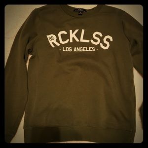 Young & reckless crewneck sweatshirt