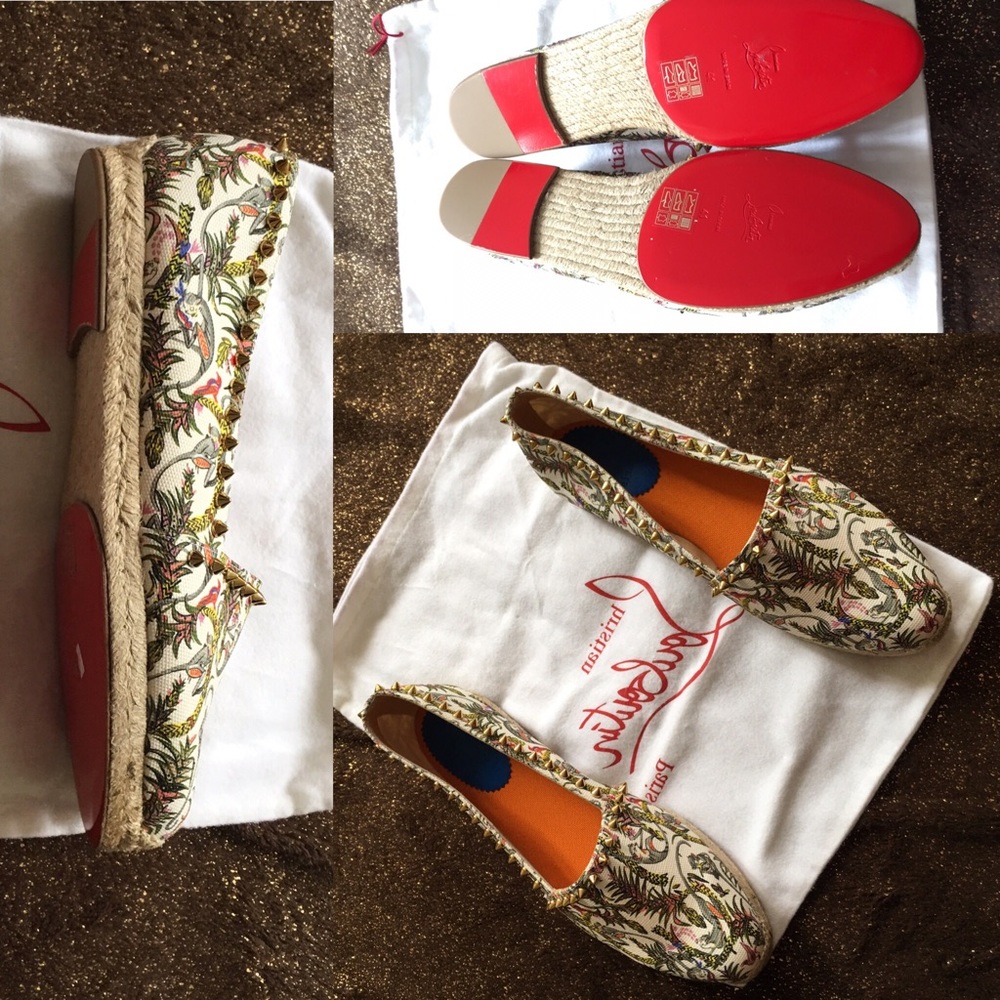 Christian Louboutin Studded Espadrille