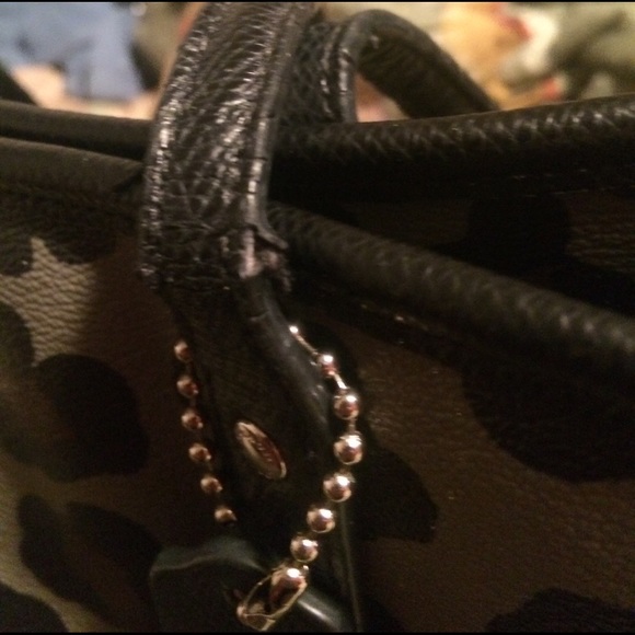 Animal print coach bag and wallet - Picture 6 of 6
