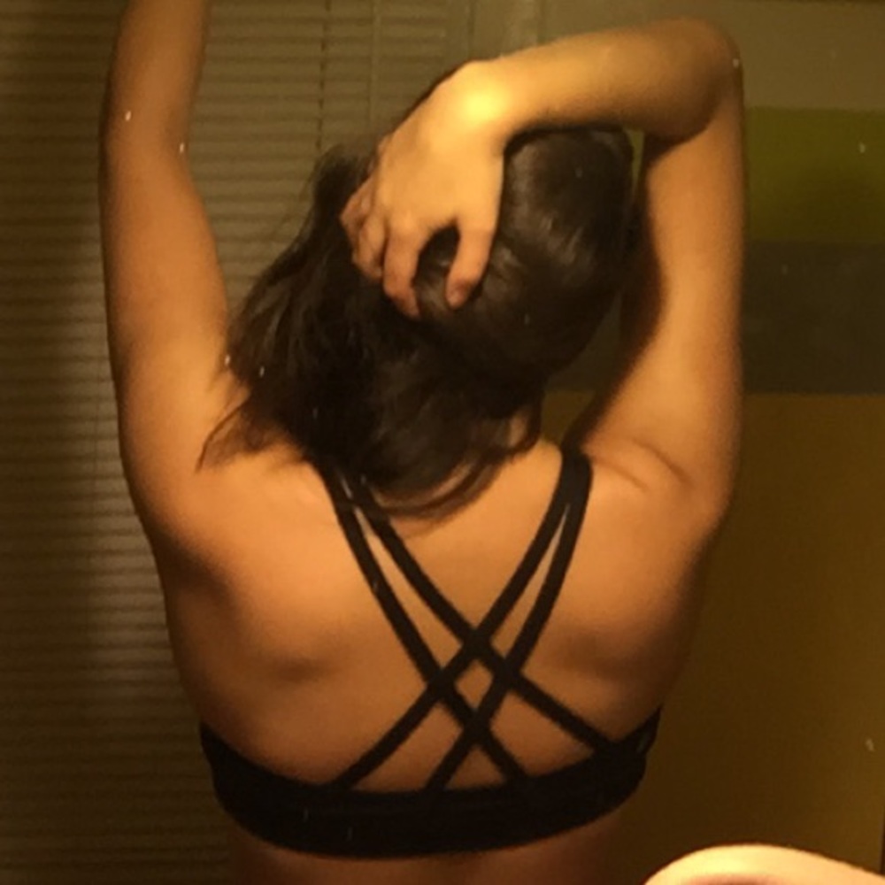 Lululemon Black Energy Bra Size 2