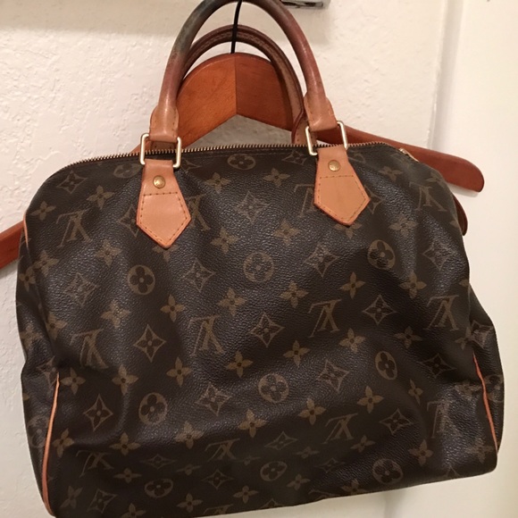 Speedy Bandoulière 30 Damier Ebene - Women - Handbags  Louis Vuitton monogram speedy 30