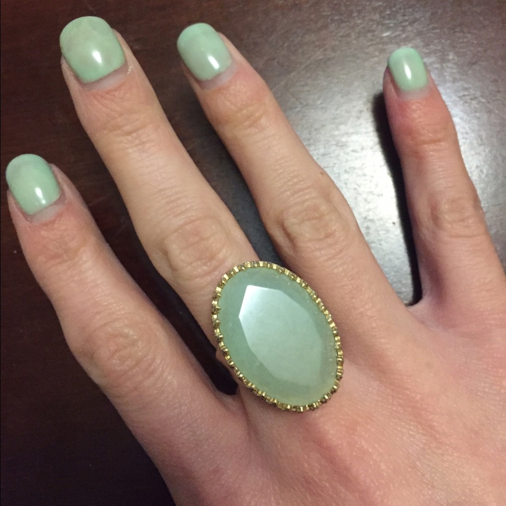 Stella & Dot adjustable cocktail ring
