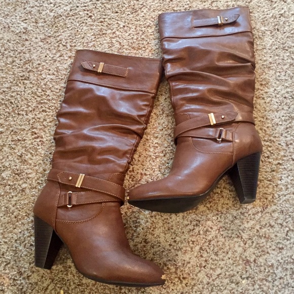 Women's brown boot size 10 - Picture 1 of 4