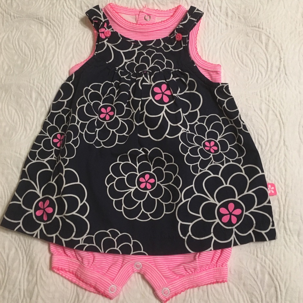 6M Dress with Matching Bubble