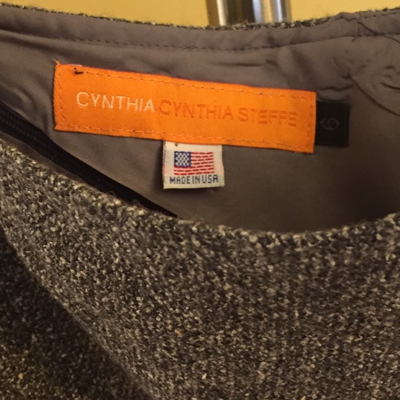 🆕 NWOT Cynthia Steffe tweed diagonal skirt - Picture 4 of 7