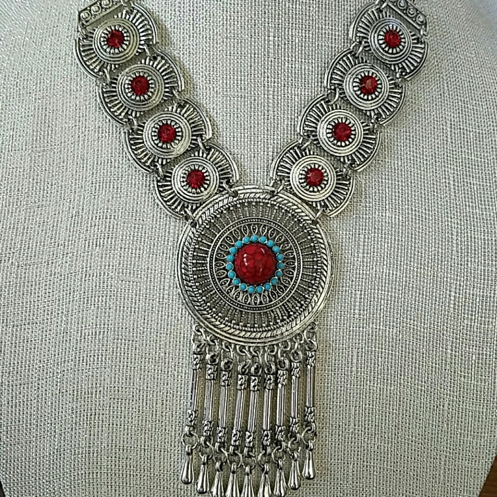 Bohemian necklace Coachella festival