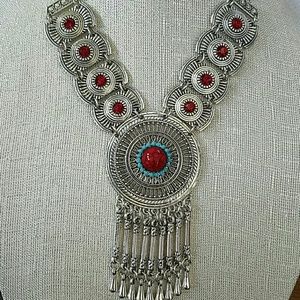Bohemian necklace Coachella festival