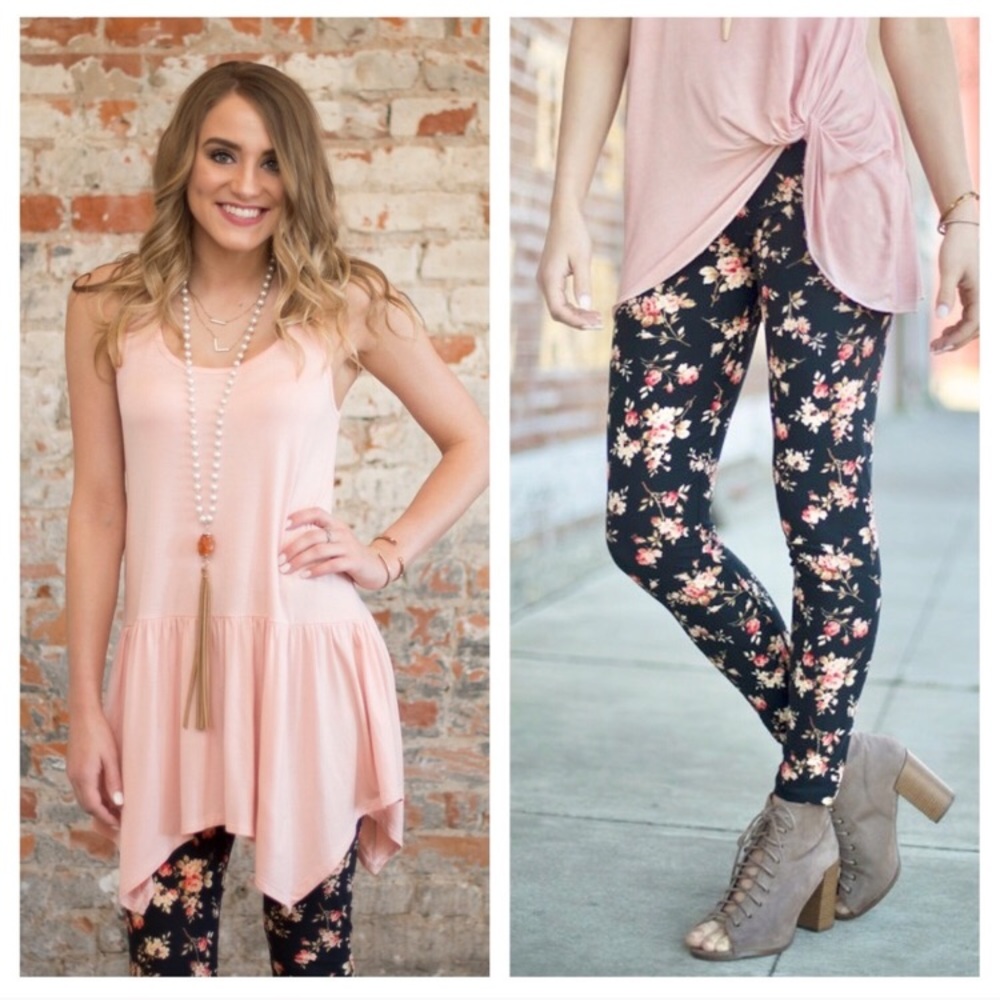 *SALE* Floral Print Leggings