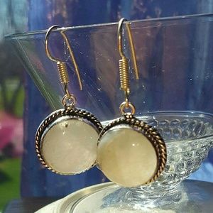 Moonstone 925 Silver Earrings