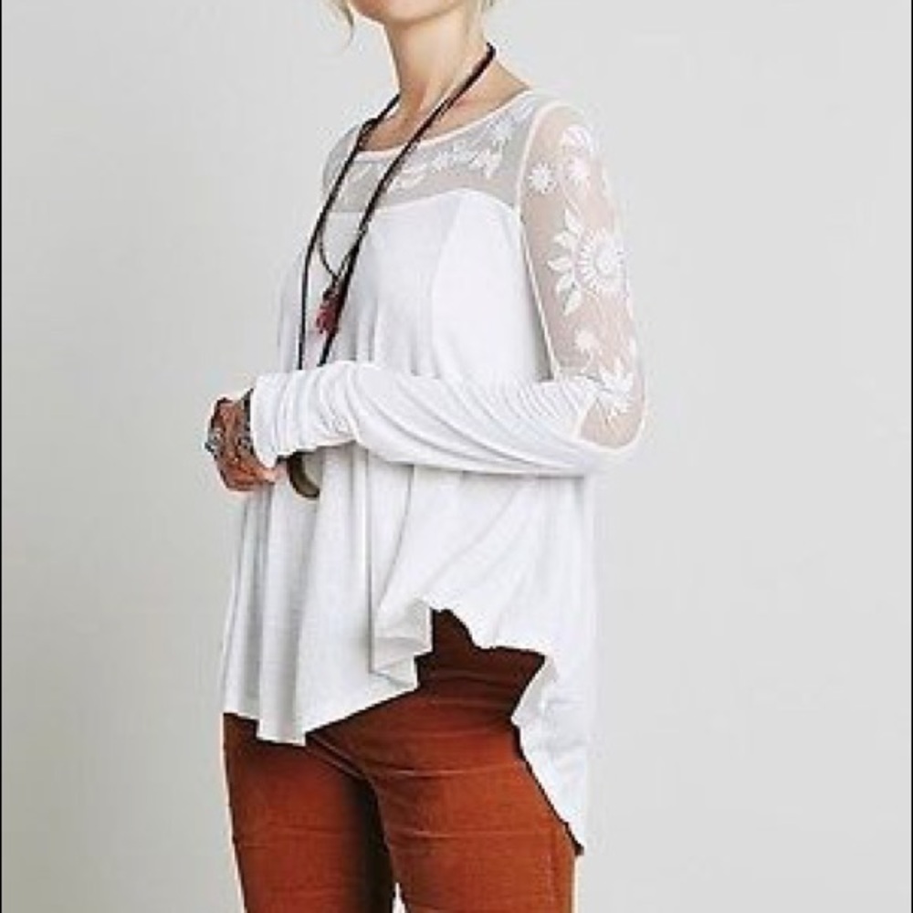 Free People New Romantics Pretty Pretty Tee