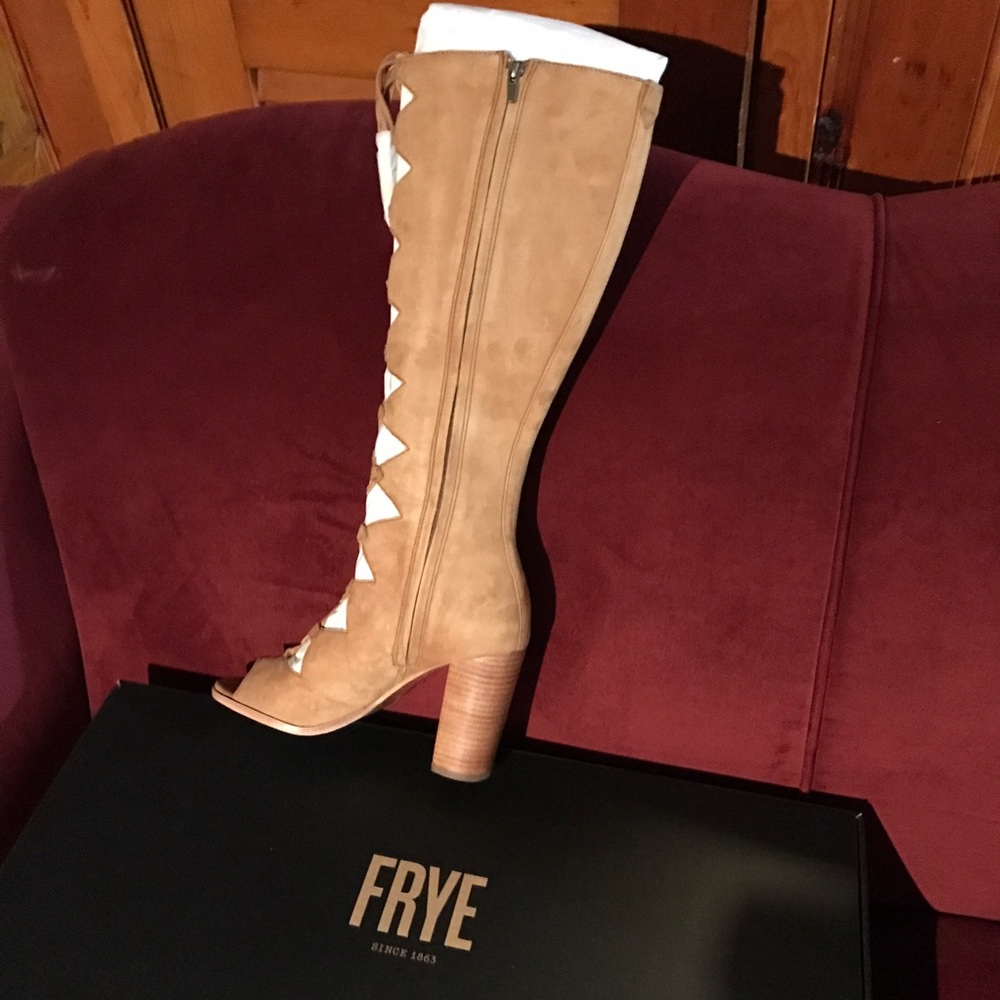 Frye gabby ghillie tall