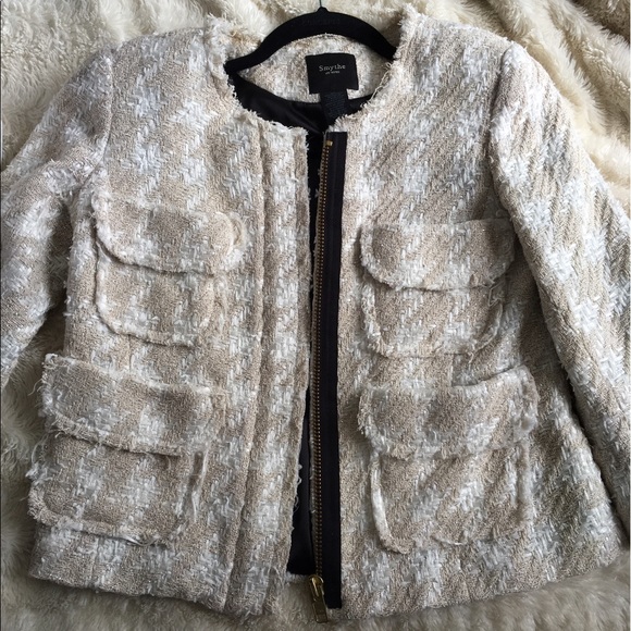 SOLD!! Smythe Gorgeous tweed jacket. Offers!! 💕 - Picture 2 of 7