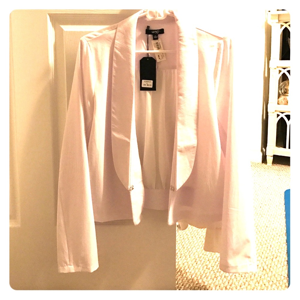 Very J Cropped Jacket - Picture 1 of 8
