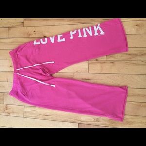 Pink PINK sweat pants 💕