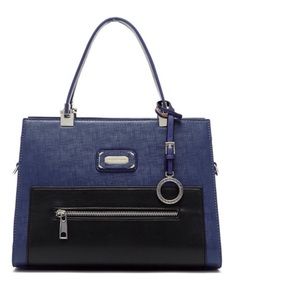 Catherine Malandrino Evan Color-Block Satchel