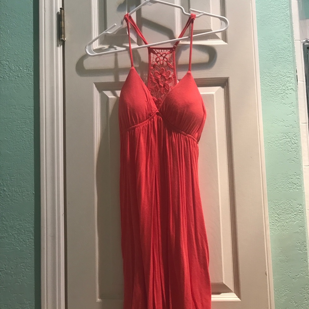 Coral sundress