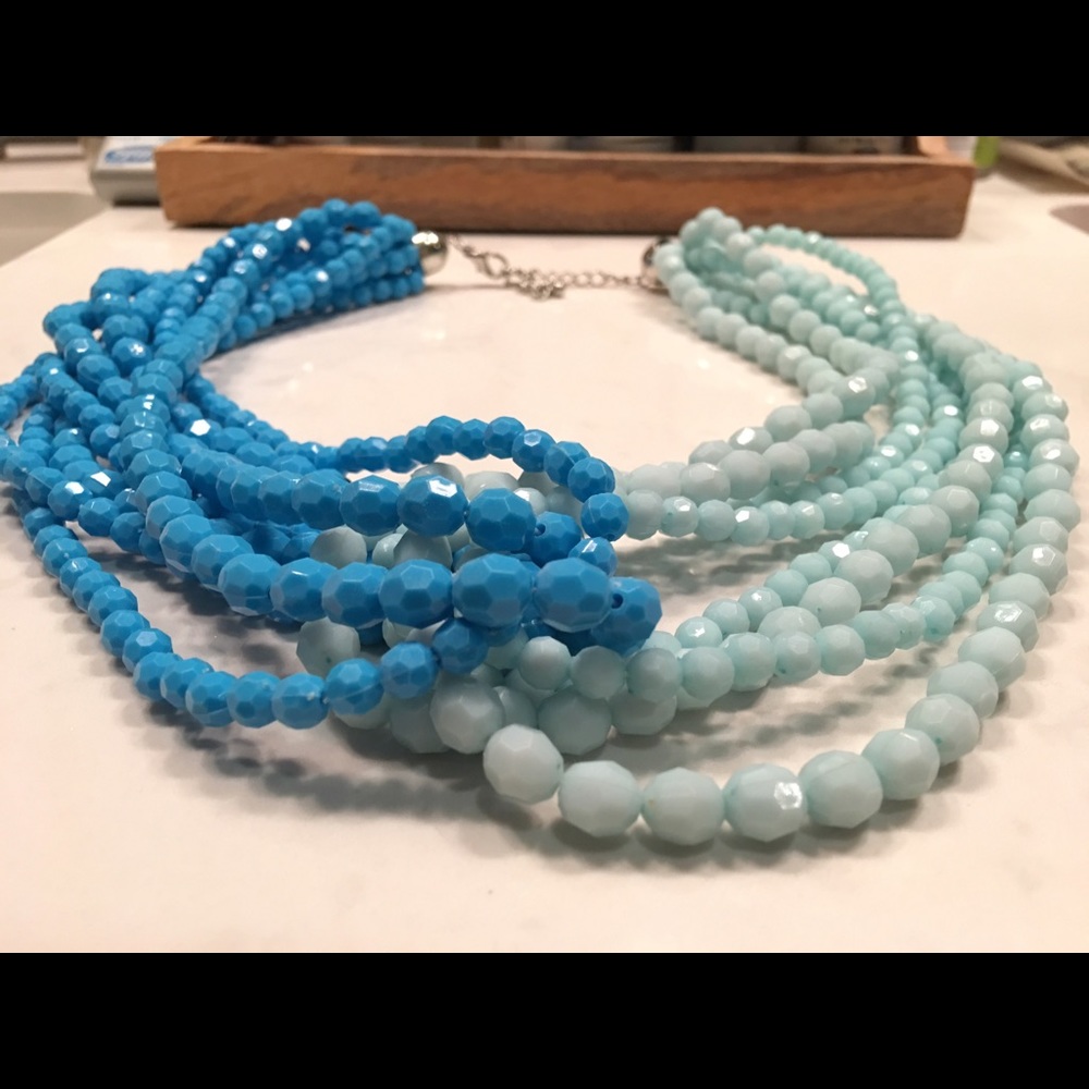 Anthropologie Blue necklace