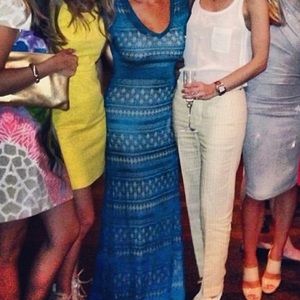 Bebe long fabulous dress, size M