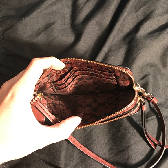 Coach Patent Leather Wristlet - Picture 2 of 2