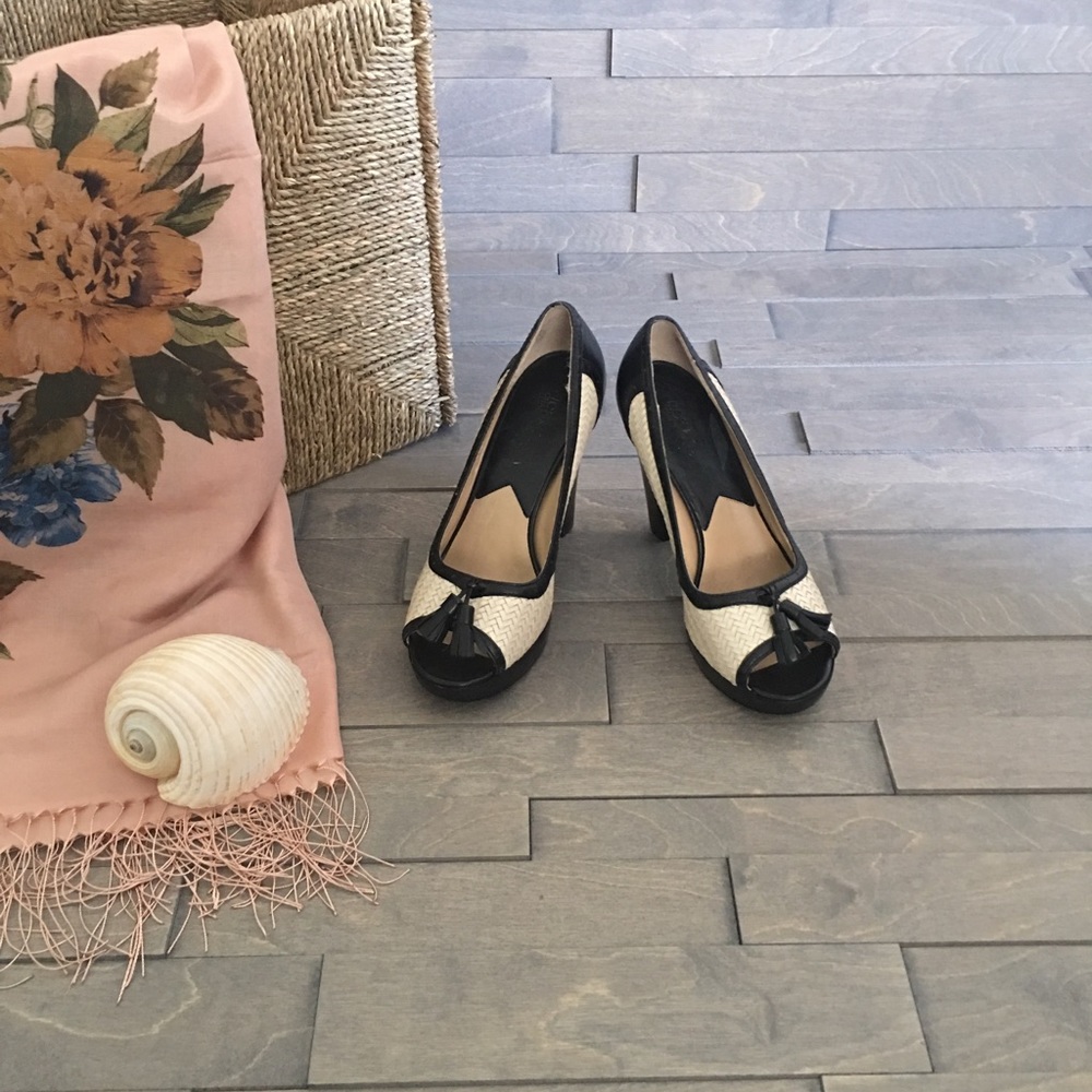 Michael kors black cream heel - Picture 2 of 5