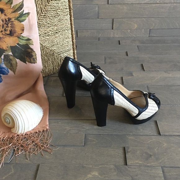 Michael kors black cream heel - Picture 4 of 5