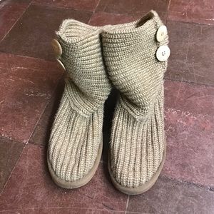 BearPaw Knit Boots
