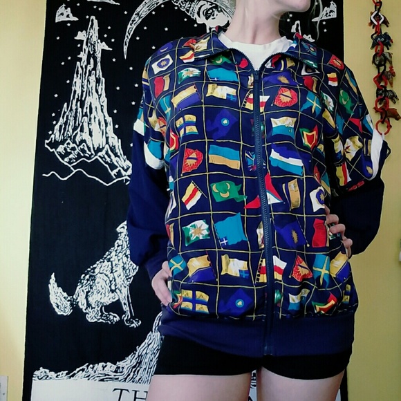 Vtg 80's Windbreaker - Picture 3 of 4