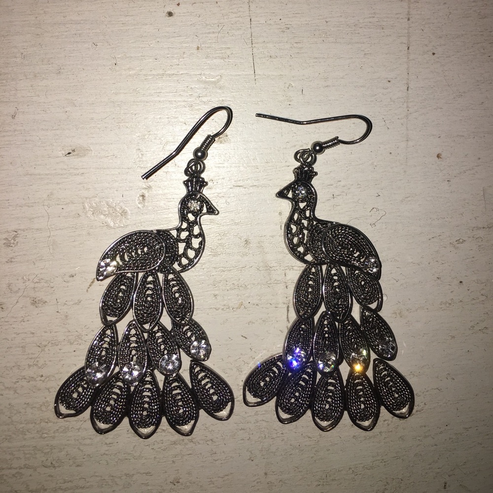 PEACOCK EARRINGS