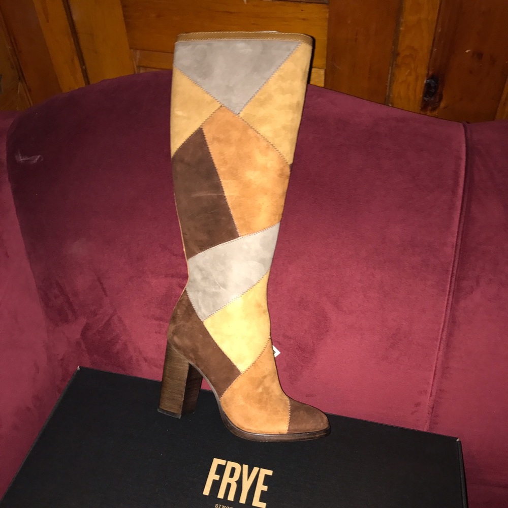 Frye Claude patchwork tall - Picture 3 of 4