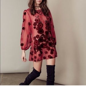 For Love and Lemons Red Mini Dress