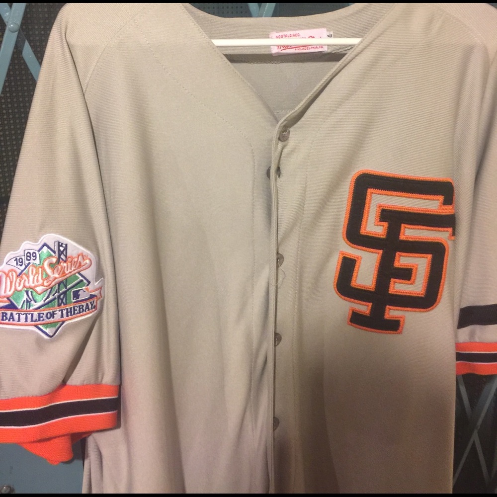 Will Clark Jersey, 1989 SF Giants