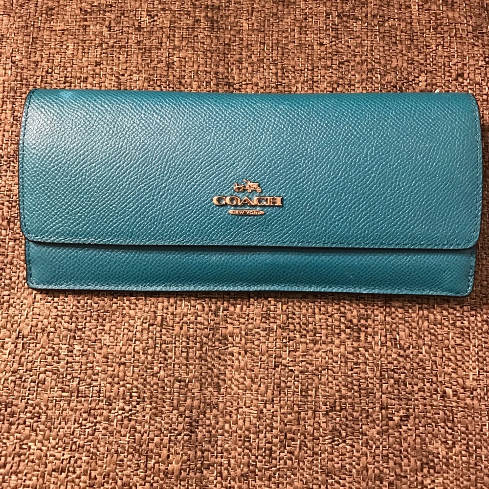 Coach Crossgrain Leather Wallet