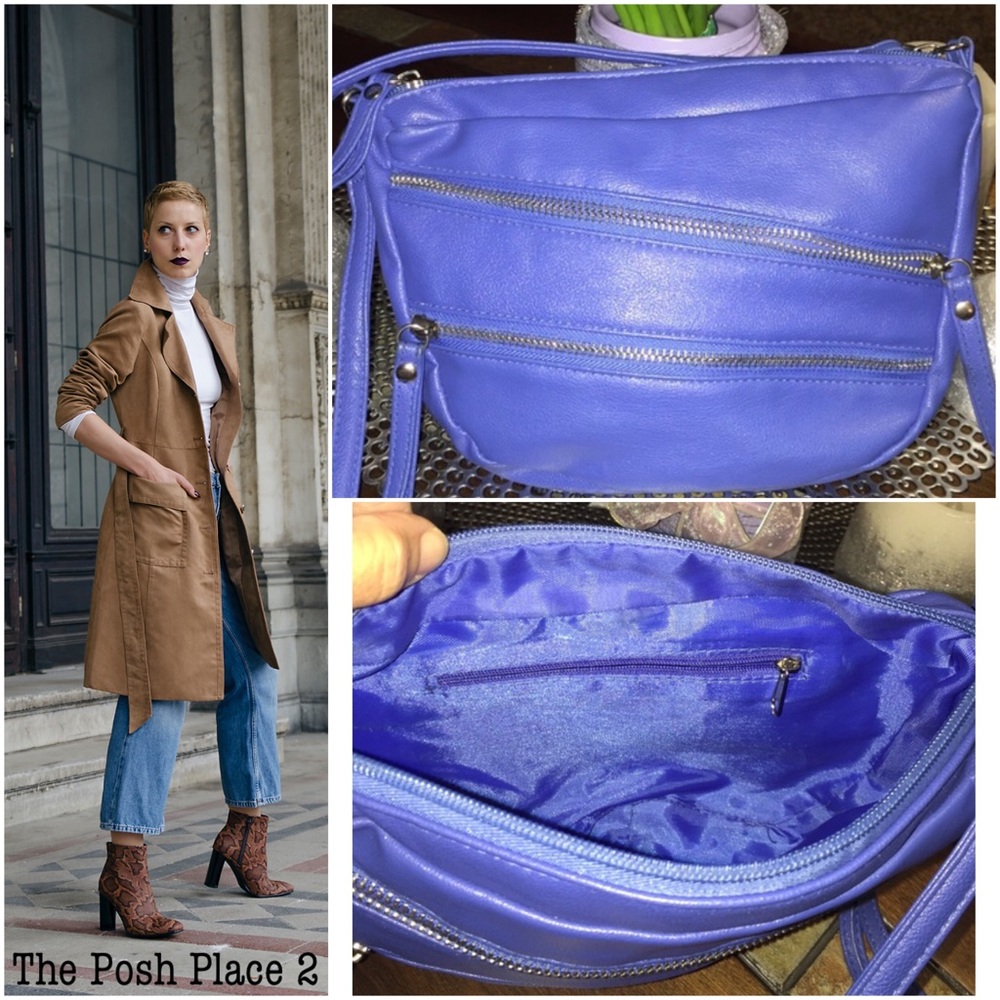 💙 Royal Blue Funky Cross-Body Bag 💙