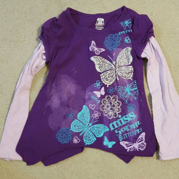 Girls Route 66 Shirt - Picture 1 of 2