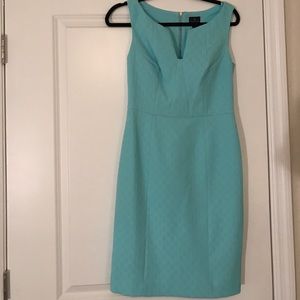 NEVER WORN Turquoise shift dress
