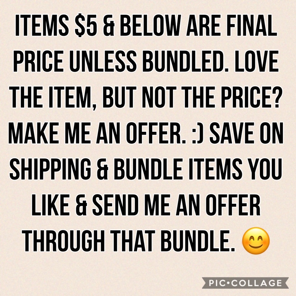 Make me offers! 😛