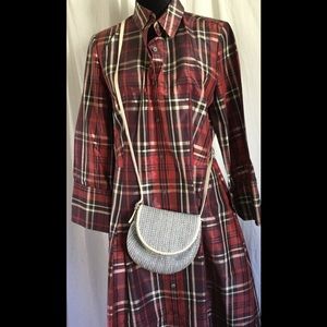 Talbots wicker like purse