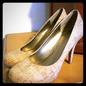 Nine West cork shoes