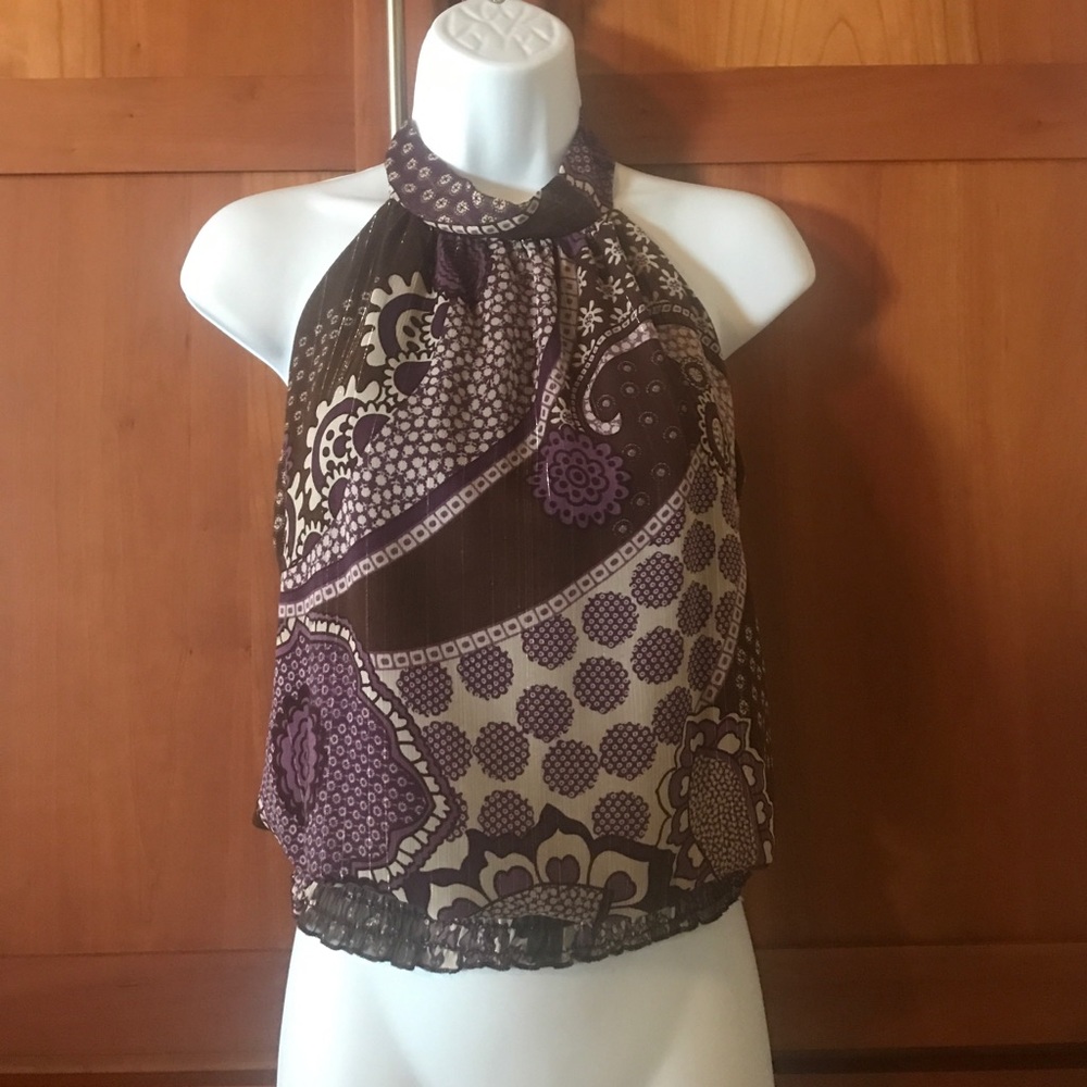 Fun sleeveless top