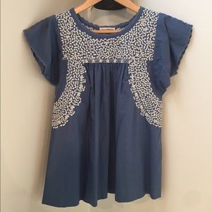 ulla johnson Tops - Ulla Johnson embroidered top ulla johnson Tops - Ulla Johnson embroidered top