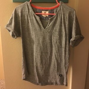 Grey Sperry Top-Sider Pocket tee