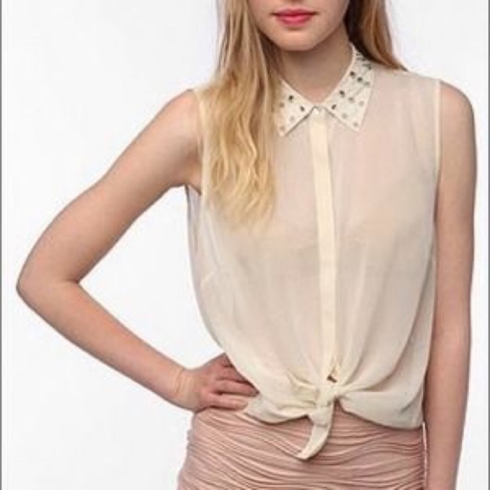 Sparkle and Fade Studded blouse