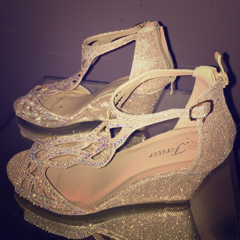 Rosegold Wedges