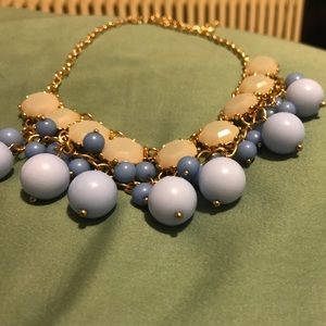 Blue bubble necklace