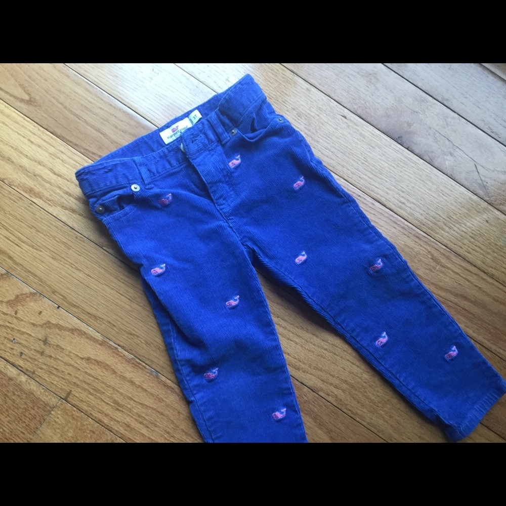 Vineyard Vines girls whale cords